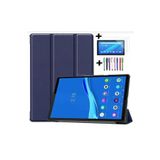 M.TK moveteck Honor Pad 8 12 Inç Uyumlu Kılıf Smart Akıllı Ince Kapak Pu Deri Kılıfı +9h Nano Cam+dokunmatik Kalem, Lacivert, Tek Ebat, HonorPad8-Smart-laci