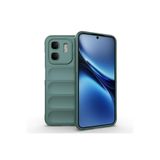 m.tk moveteck İnfinix Smart 9 ile Uyumlu Kılıf, Kamera Korumalı, Kabartmalı, Yumuşak Silikon, Mat Kadife Hisli, Yeşil