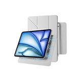 m.tk moveteck iPad Air 11 inç Air 4/5/6/7. Nesil M2/M3/M4 Uyumlu Kılıf Manyetik Kalem Kilit Yuvalı Magic Kapak