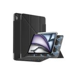 m.tk moveteck İpad Air 13 M2 M3 2024 2025 Uyumlu Magic Klavyeli Slim Kılıf Mıknatıslı Kilit Tutuculu Akıllı Kapak