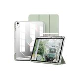 m.tk moveteck İpad Air 4/5/6/7 Nesil ipad Air 11 M2/M3/M4 Kılıf Magnetik Kalem Şarj Bölmeli Uyku Modlu Şeffaf