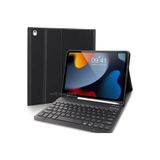 M.TK moveteck İpad Pro 10.5 inç 2017 Uyumlu Tablet Bluetooth Özellik Kablosuz Kalem Bölme Klavyeli Kılıf, siyah, Tek Ebat, ipadpro105klavyesiyah