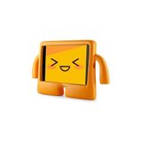 M.TK moveteck iPad Pro 12.9 inç 3 4 5 6 Uyumlu Kılıf Çocuklar için Standlı Tutaçaklı Yumuşak Korumalı Silikon ibuy, Turuncu, Tek Ebat, ibuy-12.9-turuncu