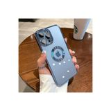 m.tk moveteck iPhone 11 Pro Uyumlu Kılıf, Kamera Lens Tam Korumalı, Halkalı Şeffaf Kapak, Mavi