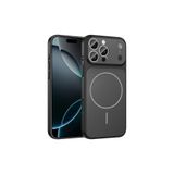 m.tk moveteck iPhone 14 Pro ile Uyumlu Kılıf, MagSafe Özellikli, Kamera Korumalı, PC Malzeme, Siyah