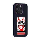 M.TK moveteck İphone 15 Pro Max Kılıf Akıllı NFC Ekran Özellikli Kişileştirilebilir Yansıtılabilir Smart Cover, Blue, Tek Ebat, URRnfc-15promax-blue