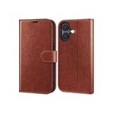 M.TK moveteck İphone 16 Kılıf 360 Tam Kaplar Deri Dokulu Kapaklı Cüzdanlı Kartlıklı Standlı Kartvizitli Kapak, Kahverengi, Tek Ebat, trends-16-kahverengi