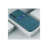 m.tk moveteck Samsung Galaxy A17 5G ile Uyumlu Kılıf, Kamera Korumalı, Kartlıklı, Cüzdan, Yumuşak Silikon, Yeşil