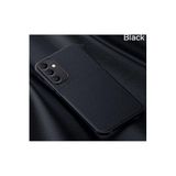 M.TK moveteck Samsung Galaxy A25 Kılıf Kamera Korumalı Leather Deri Görünümlü Yumuşak Renkli Lansman Silikon Kapak, Siyah, Tek Ebat, aras-a25-siyah
