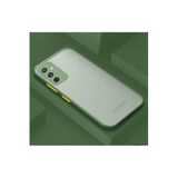 M.TK moveteck Samsung Galaxy S23 Fe Kılıf Kamera Lens Korumalı Arkası Mat Sert Silikon Tuşları Renkli Military Buz, Yeşil, Tek Ebat, hux-S23fe-yeşil132