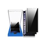 m.tk moveteck Samsung Galaxy S23 Ultra ile Uyumlu Oval Kavisli Privacy Hayalet Cam Ekran Koruyucu, Kolay Kurulum Uygulama Aparatlı