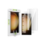 m.tk moveteck Samsung Galaxy S24 Ultra ile Uyumlu Ekran Koruyucu, Kolay Uygulama Aparatlı, Kavisli, Otomatik Basma