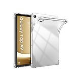 m.tk moveteck Samsung Galaxy Tab A9 Plus Tablet Kılıfı Köşe Korumalı Antishock Şeffaf Silikon Sm-x210 X213
