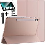 M.TK Moveteck Samsung Galaxy Tab S9 Fe Plus 12.4 Inç SM-X610 Tablet Kılıfı - Rose Gold