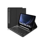 m.tk moveteck Samsung Galaxy Tab S9 Fe Plus 12.4" Klavyeli Kılıf Kalem Bölmeli Bluetooth Özellikli Stand Türkçe Q
