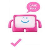 m.tk moveteck Samsung Galaxy Tab S9 ve S9 FE 11 inç ile Uyumlu Renkli Emoji Standlı Çocuk Tablet Kılıfı, Koyu Pembe