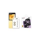 M.TK moveteck Samsung Galaxy Z Flip 6 Uyumlu Uygulama Aparatlı ARsafir Kamera Lens Koruyucu Cam Kamera Koruma Camı, Sarı, Tek Ebat, CL-11-flip6-sarı