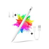m.tk moveteck Tab M9 Uyumlu Tablet Kalemi, Stylus Active Pen, 2 Adet Uç, Beyaz