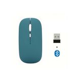 m.tk moveteck Tablet Telefon Laptop Windows Uyumlu Kablosuz Şarjlı Slim Renkli Bluetooth Mouse Fare