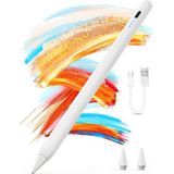 M.TK Moveteck Xiaomi Pad 8 7 6 5 Redmi Pad Pro 2 5 6 Se Mi Pad ile Uyumlu Dokunmatik Tablet Kalemi - Beyaz - Mi Pad 8 7 6 Pad Pro