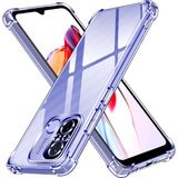 M.tk moveteck Xiaomi Redmi 12C Kılıf Köşe Korumalı Darbeye Dayanıklı Antişok Şeffaf Silikon Pc Kapak