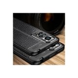 m.tk moveteck Xiaomi Redmi Note 11 Pro ile Uyumlu Redmi Note 12 Pro 4G Kılıf, Deri Görünüm, Silikon Korumalı Kapak, Siyah