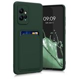 m.tk moveteck Xiaomi Redmi Note 12 4G ile Uyumlu Kılıf, Kamera Korumalı, Kartvizitli Cüzdan, Silikon, Kartlıklı, Yeşil