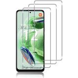 m.tk moveteck Xiaomi Redmi Note 12 ile Uyumlu 9H Temperli Cam Ekran Koruyucu, Şeffaf, Kırılmaz Cam Film