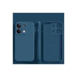 m.tk moveteck Xiaomi Redmi Note 13 Pro 4G ile Uyumlu Kılıf, Lansman Kamera Korumalı, İçi Kadife Yumuşak, Silikon Mat, Lacivert
