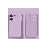 M.TK moveteck Xiaomi Redmi Note 13 Pro 4g Kılıf Lansman Kamera Korumalı içi Kadife Yumuşak Renkli Silikon Mat His, Lila, Tek Ebat, mara-note13pro4g-lila