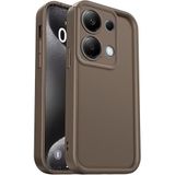 M.TK moveteck Xiaomi Redmi Note 13 Pro 4g Kılıf Yumuşak Renkli Lansman Silikon Kamera Korumalı Çıkıntılı Kenarlı, Kahverengi, Tek Ebat, ananas-13pro4g-kahverengi