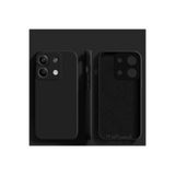 m.tk moveteck Xiaomi Redmi Note 13 Pro 5G ile Uyumlu Kılıf, Lansman Kamera Korumalı, İçi Kadife Yumuşak, Silikon, Siyah