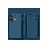 M.TK moveteck Xiaomi Redmi Note 13 Pro 5g Kılıf Lansman Kamera Korumalı içi Kadife Yumuşak Renkli Silikon Mat His, Lacivert, Tek Ebat, kadife-13pro5g-lacivert