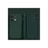 M.TK moveteck Xiaomi Redmi Note 13 Pro 5g Kılıf Lansman Kamera Korumalı içi Kadife Yumuşak Renkli Silikon Mat His, Yeşil, Tek Ebat, kadife-13pro5g-yeşil