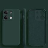 M.TK Moveteck Xiaomi Redmi Note 13 Pro 5g Kılıf Lansman Kamera Korumalı Içi Kadife Yumuşak Renkli Silikon Mat His - Yeşil