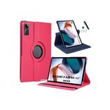M.TK moveteck Xiaomi Redmi Pad Se 11 Inç Uyumlu Tablet Kılıf 360 Derece Tam Koruyucu Standlı Kapaklı Dönen Zırh, pembe, Tek Ebat, SE360TEKPEMBE