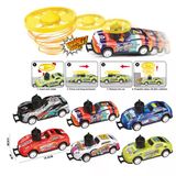 M Toys Çek Bırak Oyuncak Metal Araba (2929-11820) (2'Li Paket)