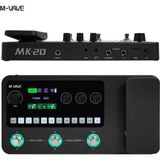 M-Vave Mk-20 Ir Gitar Prosesörü – Amfi Modelleyici & Multi Efekt Pedalı - Çok Renkli - 0,3 m