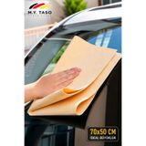 M.Y. TASO En Büyük Boy Pro Güderi Bezi Mikrofiber Oto Cam Ve Kaporta Temizleme Guderi Bezi 50x70 Cm