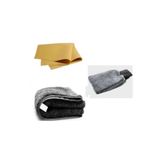 M.Y. TASO Professional 3 Lü Arac Yıkama Seti Güderi , Tank Bezi Mikrofiber , Eldiven ÖZEL YIKAMA VE KURULAMA SET 3 LÜ
