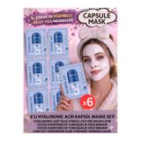 M00YAM En Çok Tercih Edilen! Hyaluronic Acid Capsule Mask 6’lı Yüz Maskesi Seti