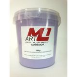 M1 Art Akrilik Boya 1 kg 10 Renk Seçeneği Ahşap Tuval Seramik Duvar Taş - Mor