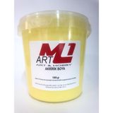 M1 Art Akrilik Boya 1 kg 10 Renk Seçeneği Ahşap Tuval Seramik Duvar Taş - Sarı