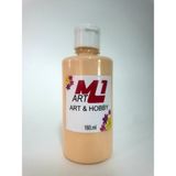 M1 Art Akrilik Boya 140 gr Ahşap, Tuval, Seramik , Duvar ,taş - Açık Turuncu