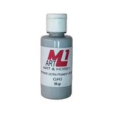 M1 Art Epoksi Ultra Pigment Pasta 50GR - Opak & Transparan Sıvı Pigment Boya - Gri