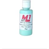 M1 Art Epoksi Ultra Pigment Pasta 50GR - Opak & Transparan Sıvı Pigment Boya - Su Yeşili