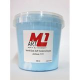 M1 Art Su Bazli Vernikli Ipek Soft Yenileme Boyasi Gok Mavı 1000.Ml-Mobilya,Cam,Mermer,Beyaz Esya,Fayans,Seramik,Parke