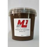 M1 Art Su Bazli Vernikli Ipek Soft Yenileme Boyasi Kahve 1000.Ml-Mobilya,Cam,Mermer,Beyaz Esya,Fayans,Seramik,Parke