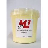 M1 Art Su Bazli Vernikli Ipek Soft Yenileme Boyasi Soft Sarı 1000.Ml-Mobilya,Cam,Mermer,Beyaz Esya,Fayans,Seramik,Parke