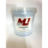 M1 Art Toz Pigment Boya 1.kg -Epoksi Reçine-Poliüretan Reçine-Polyester Reçine Boyası - Açık Mavi